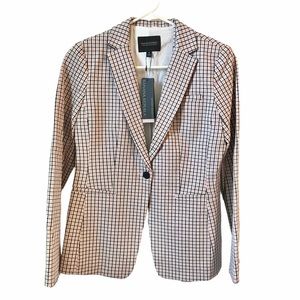 NWT Banana Republic Checkered Blazer - Women’s size 0
